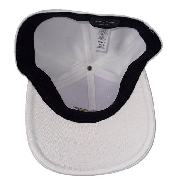 Nike Classic99 Dri-Fit Spartan Fitted Hat White / Green / Gold L/XL - Picture 5 of 7